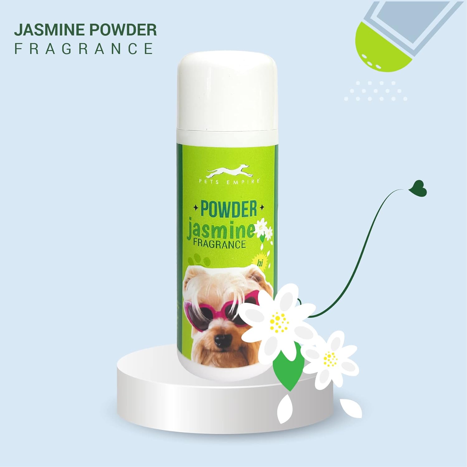 Pets Empire Dog Powder Duo – Tick & Flea Control + Jasmine (Pack of 2)