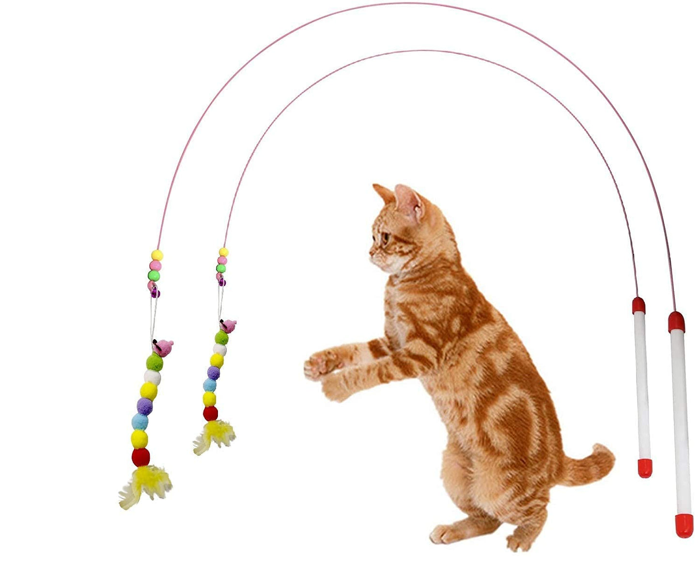 Pets Empire Cat Teasing Wand Funny Sticks