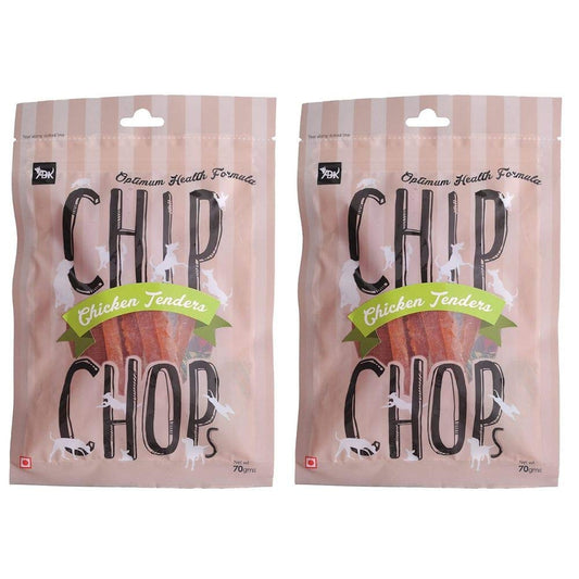 CHIP CHOP CHICKEN TENDERA DOG TREATS 70g