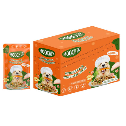 Moochie Chicken Stew Wet Dog Food – 120g | Healthy HomeStyle Meal for Dogs
