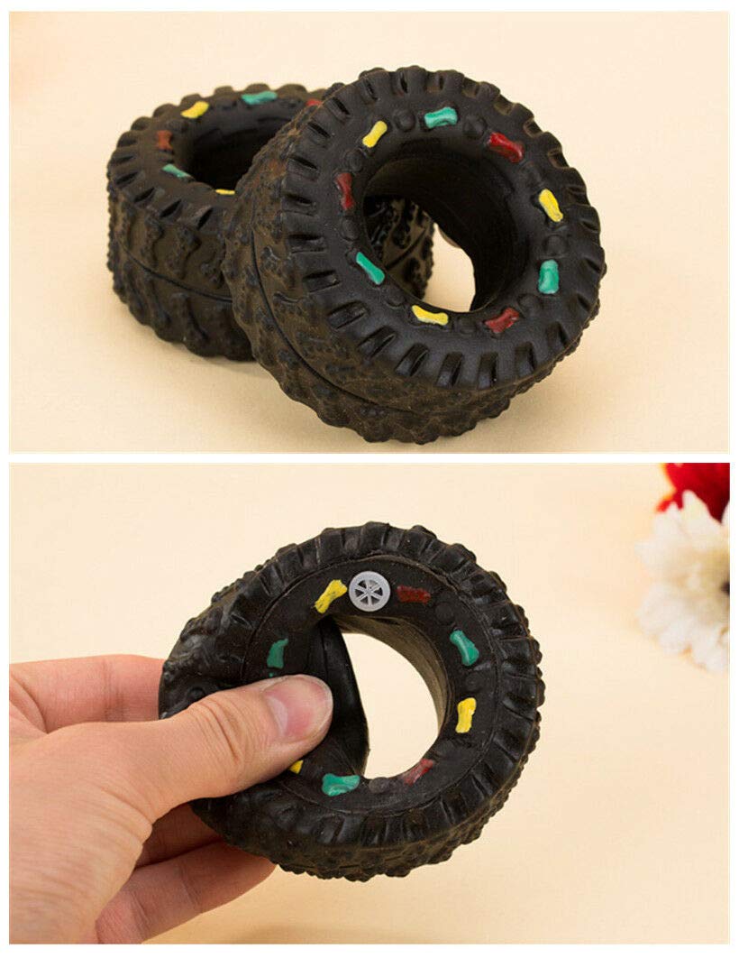 Pets Empire Tire Squeaky Chew Dog Toy