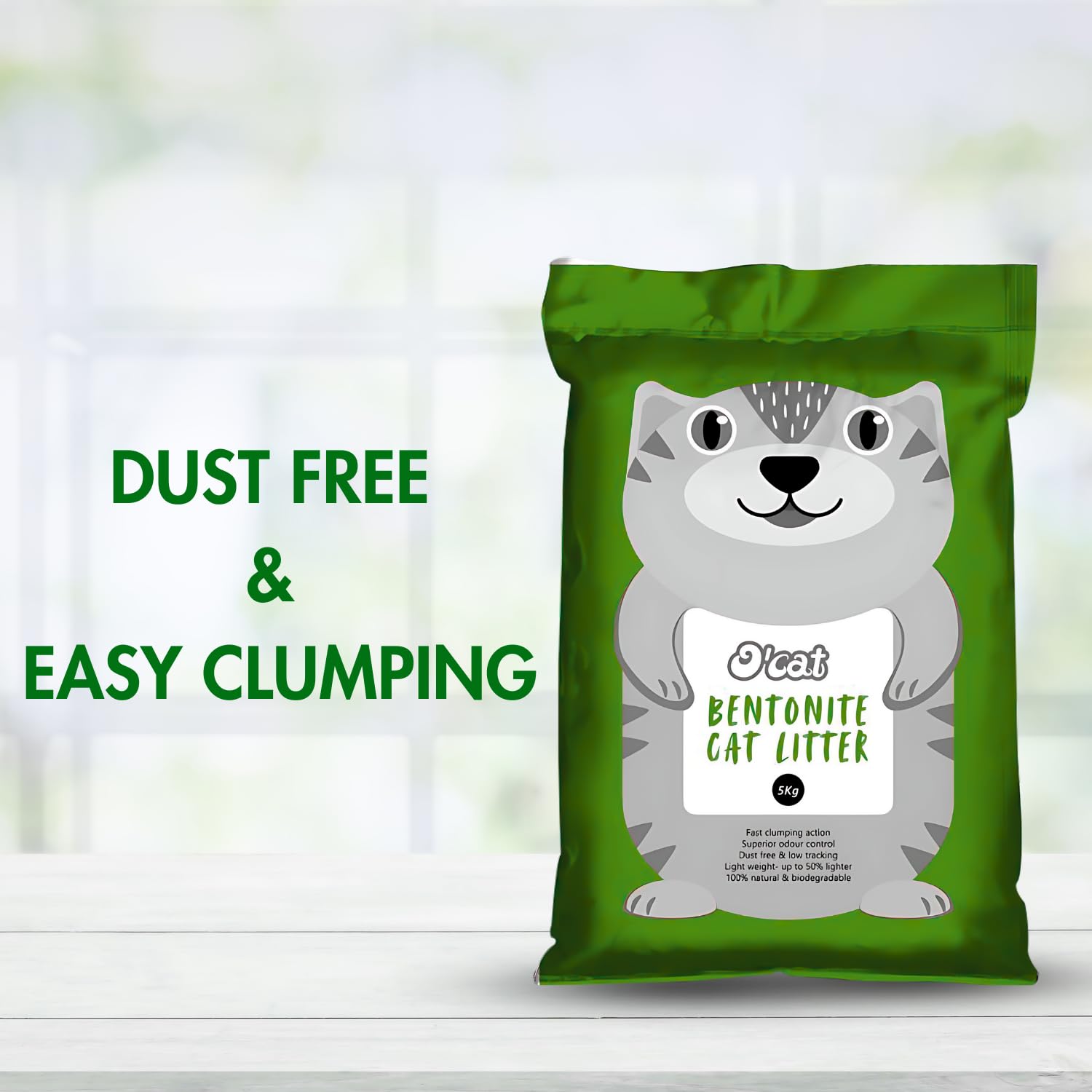 O'cat Non-Scented Bentonite Cat Litter