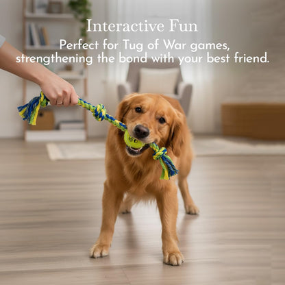 PETS EMPIRE Man Shape Natural Rope Toy for Dogs