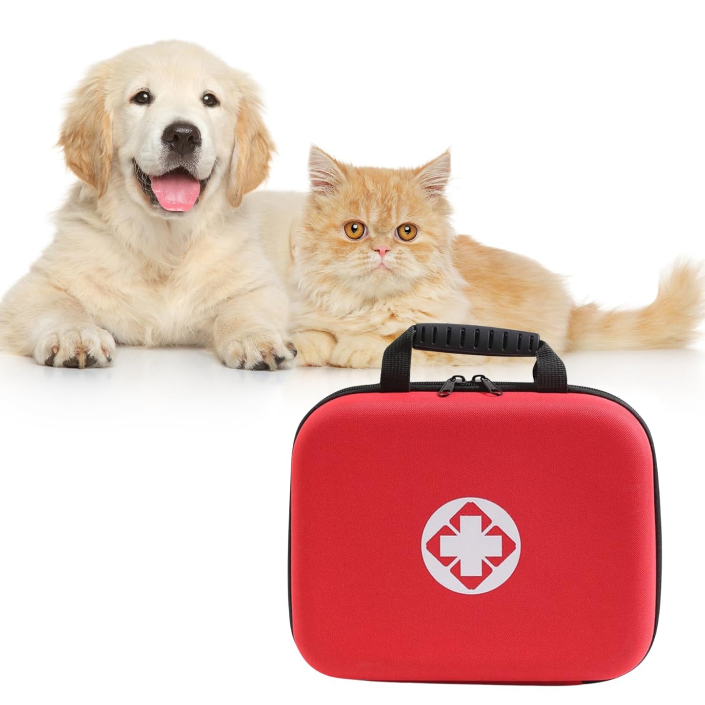 Pets Empire Pets First Aid Kit for Dogs and Cats (54 Essential Supplies in Portable Case)