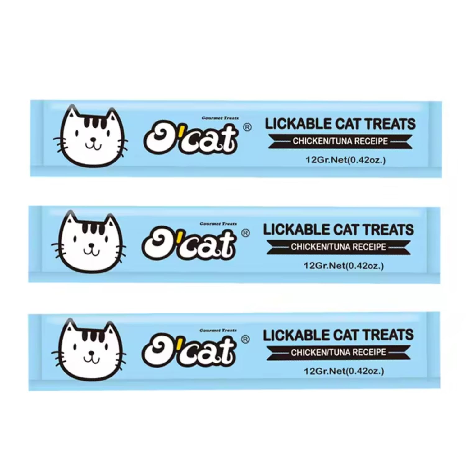 Pets Empire O'Cat Lickable Treat Made with Real Chicken & Tuna