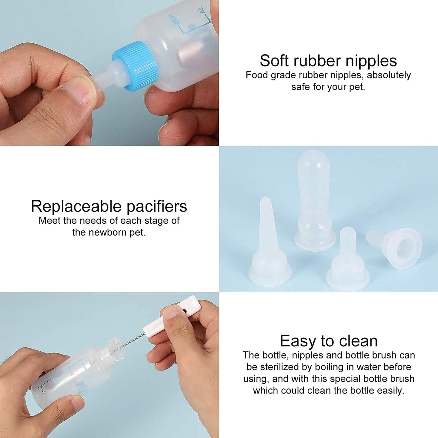 Pets Empire Portable Feeding Milky Bottle for Pets - 150ml