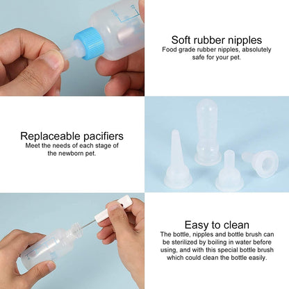 Pets Empire Portable Feeding Milky Bottle for Pets - 150ml