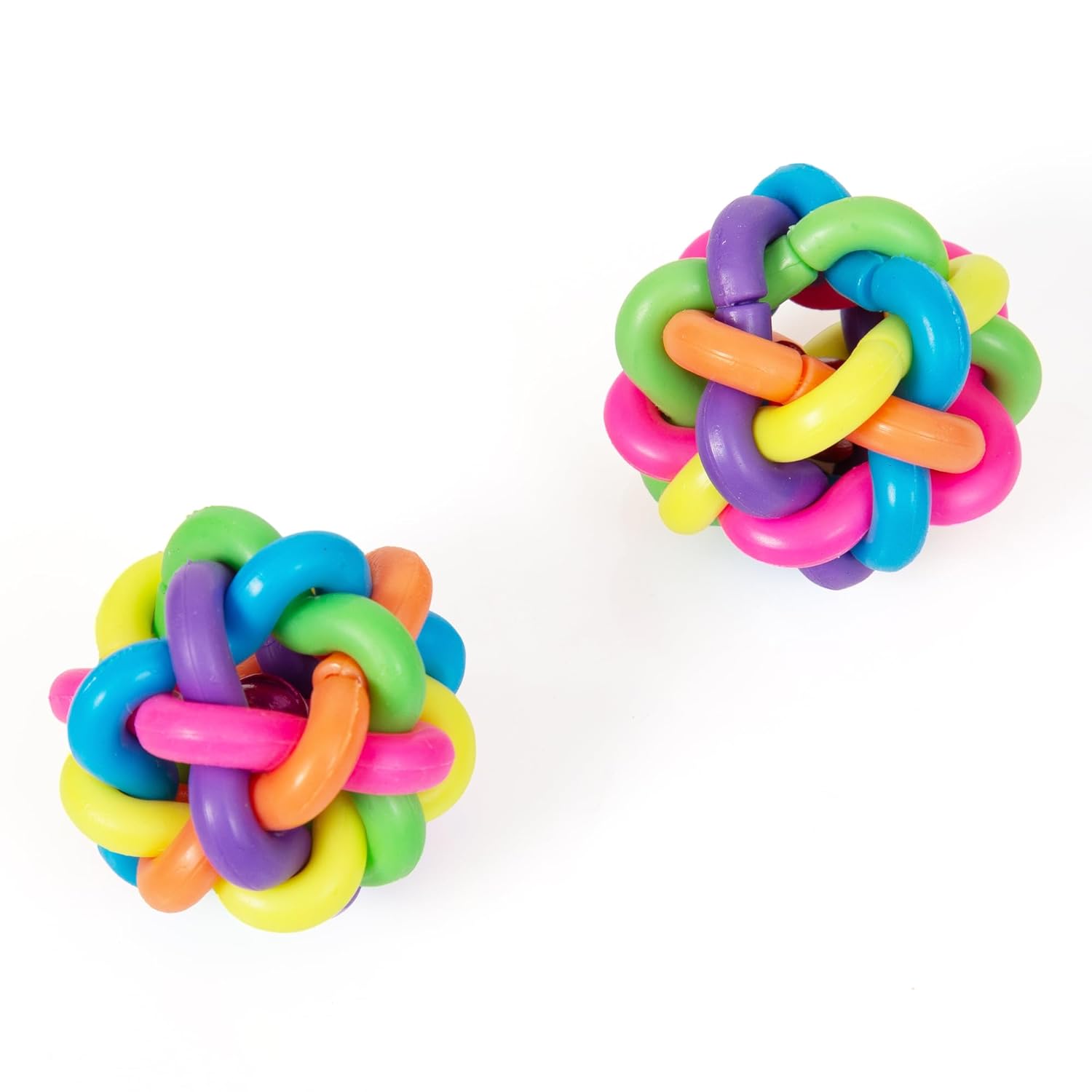 Pets Empire Rainbow Jingle Play Balls for Cats