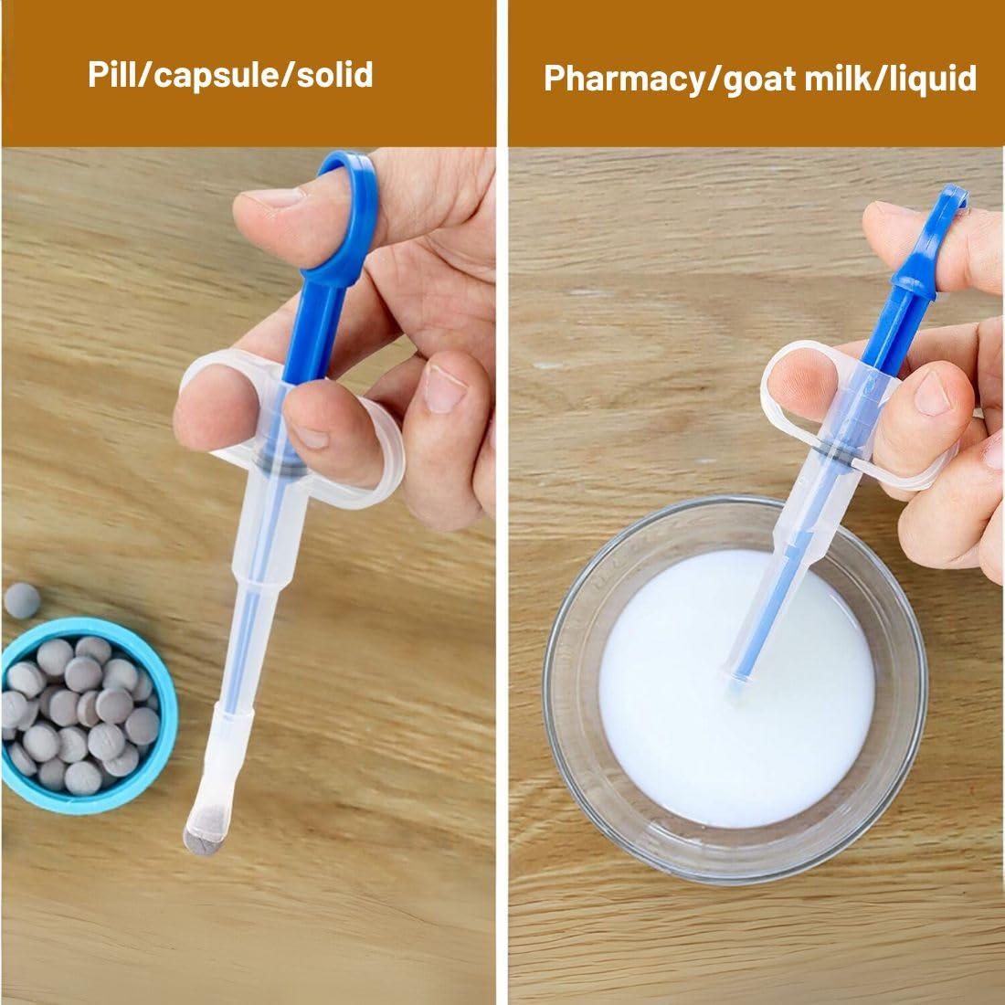 Pets Empire Pill Gun for Dogs & Cats ( Tablet & Capsule Feeder)- Pack of 2