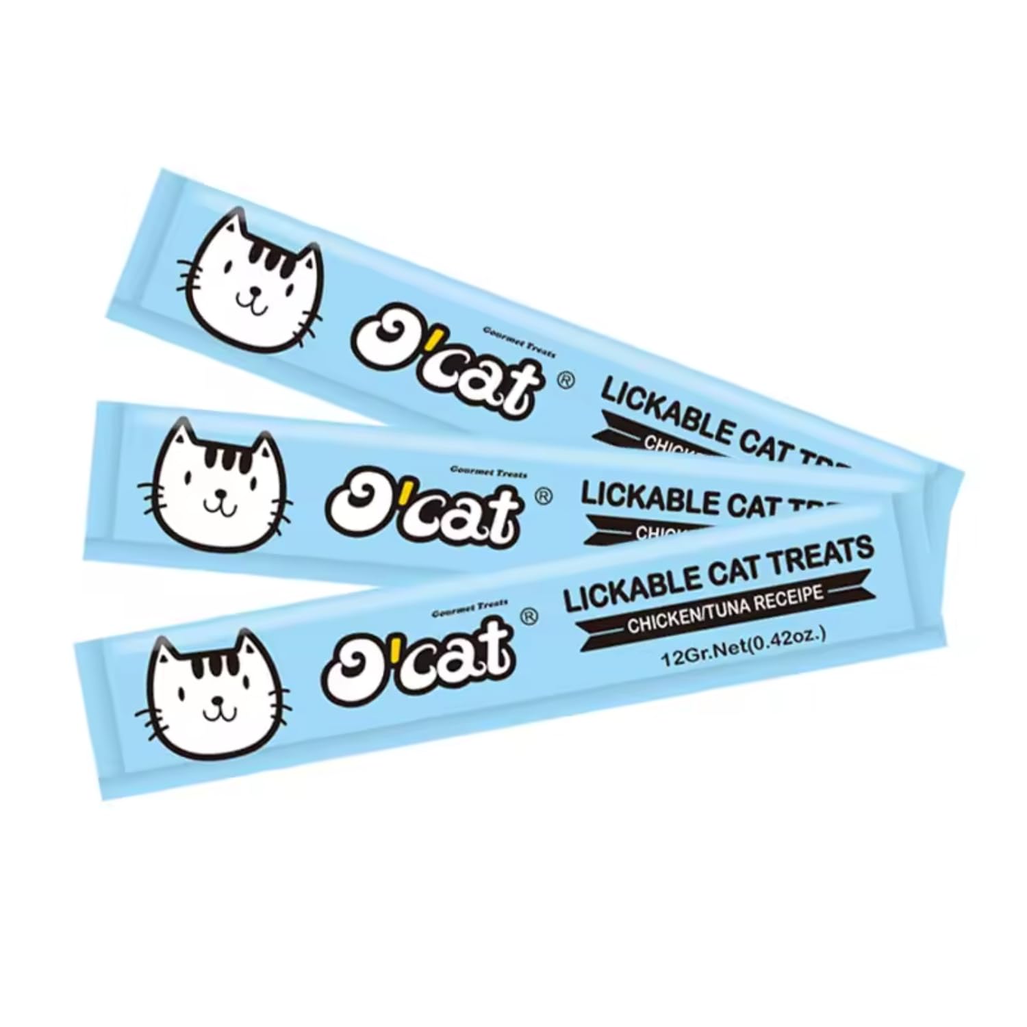 O'Cat Lickable Cat Treat (Pack of 6 x 5 Sticks)