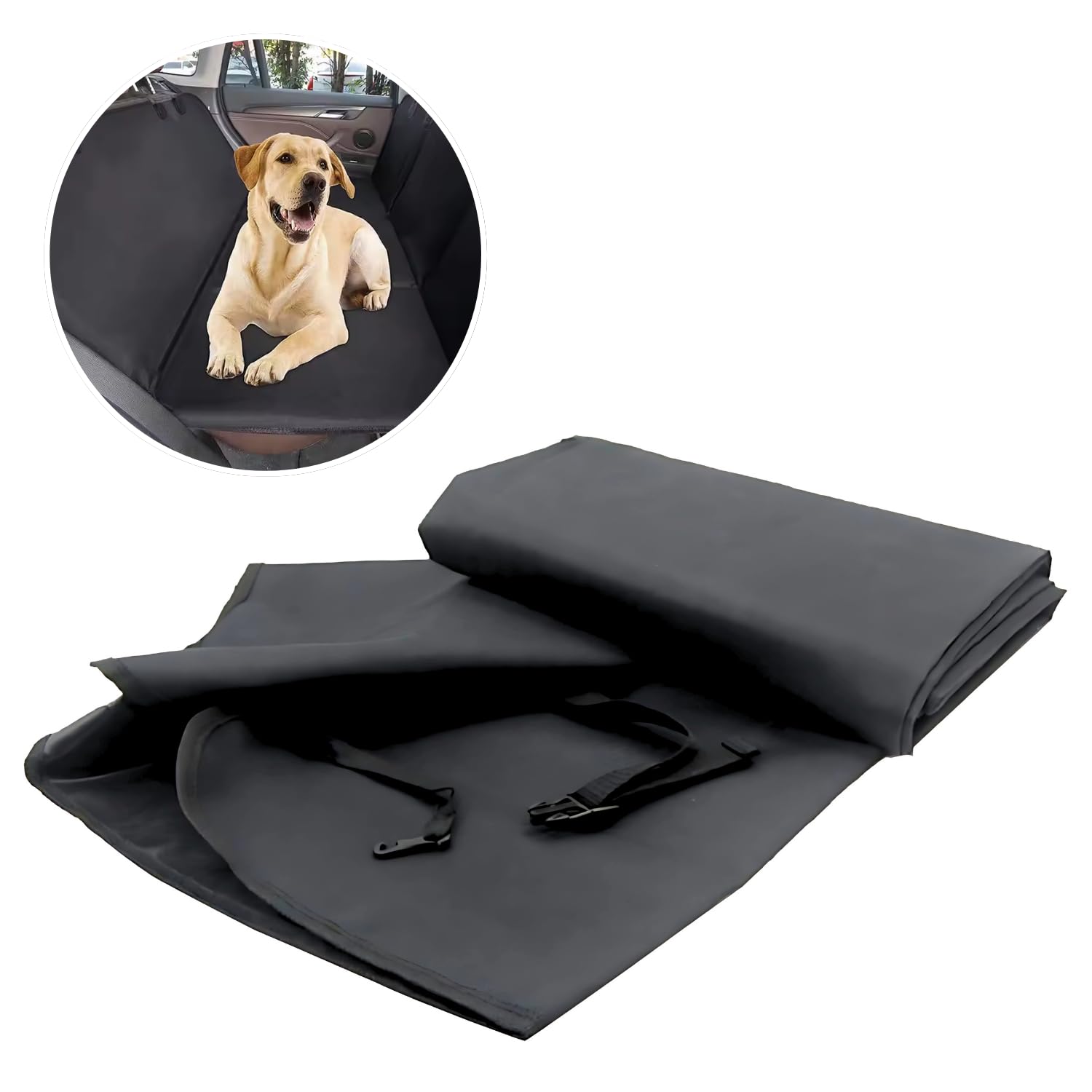 Pets Empire Waterproof Dog Car Seat Cover – Universal Fit & Easy Clean