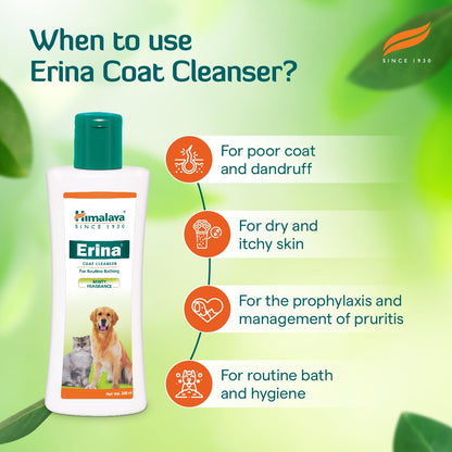 Himalaya Erina Coat Cleanser, 450ml, 1 Piece