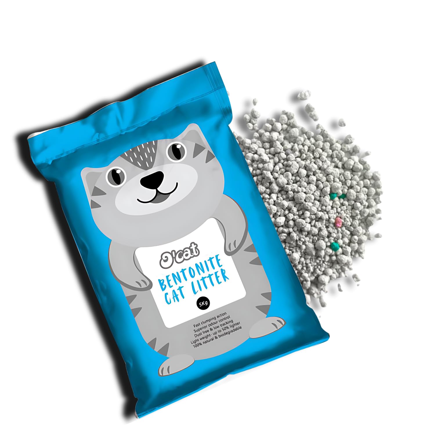 O'cat Non-Scented Bentonite Cat Litter