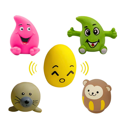 PETS EMPIRE Squeak Dog Toy for Small Breeds Dog (Multi-Pack of 5)