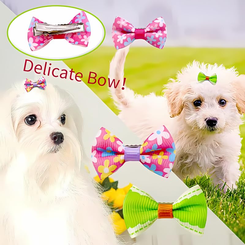 Pets Empire Mixed Hair Bows Clip for Cat/Puppy