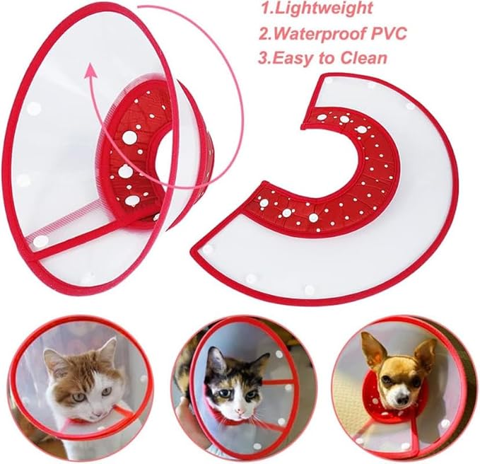 Pets Empire E Collar For Dog & Cat (Red Color)