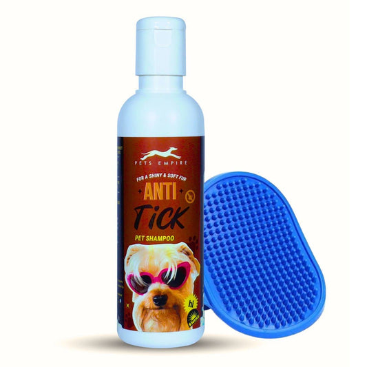 Pets Empire Naturally Organic Body Shampoo for Dogs 200ml Each (Tick Flea Combo)