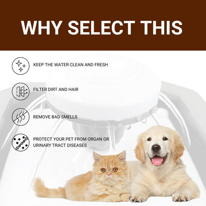 Pets Empire Automatic Water Fountain Pour for Small Dog & Cat's