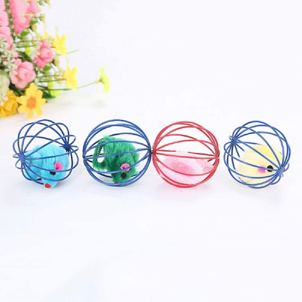 Pets Empire Cat Ball  Playing Catch Toy - 4 Piece