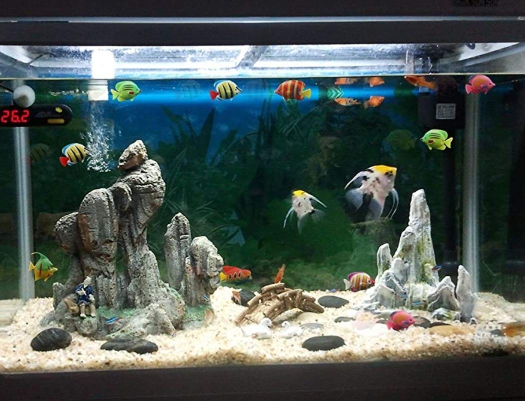 Pets Empire 5pcs Plastic Artificial Fish