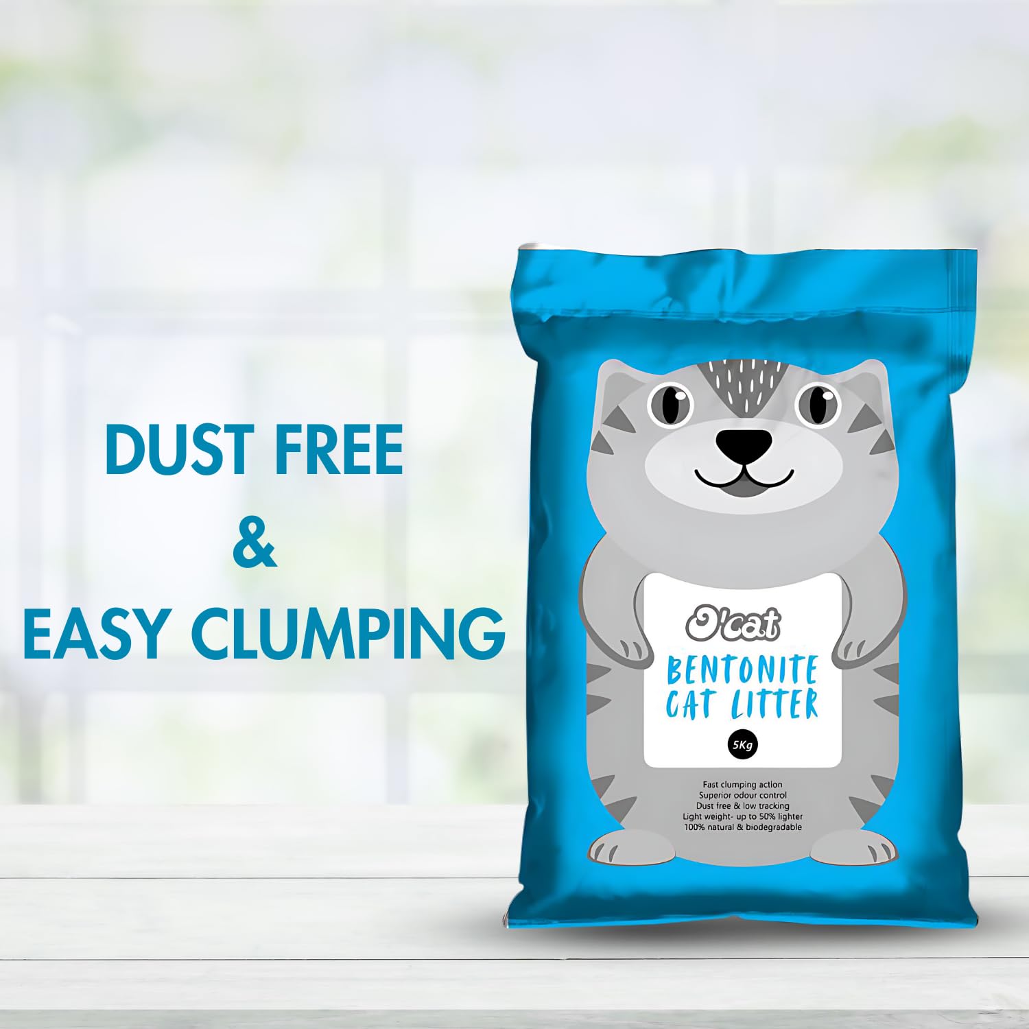O'cat Non-Scented Bentonite Cat Litter
