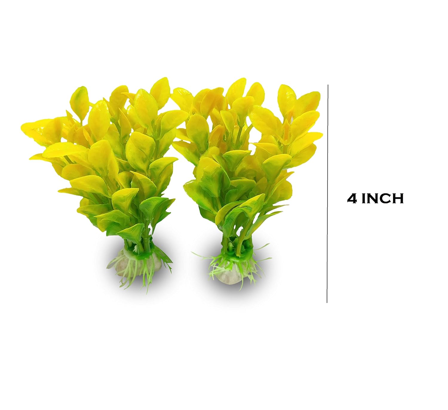Pets Empire Plastic Aquarium Water Plants Pack Of 2