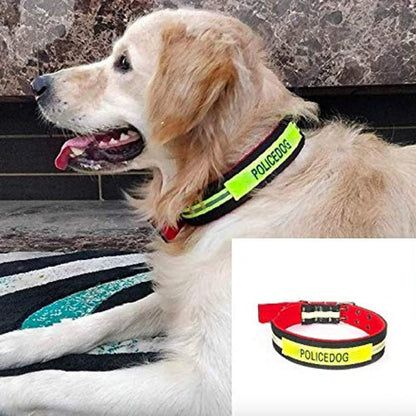 Pets Empire Dog Collar Durable Reflective Easy Clean Comfy Adjustable- 1 piece
