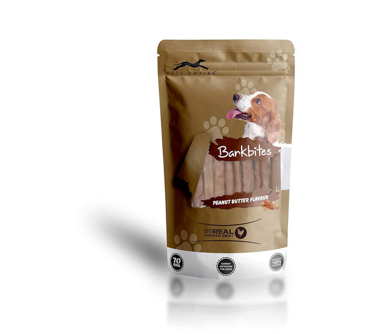 Pets Empire Barkbites Dog Treats 70 GMS (Peanut Butter)