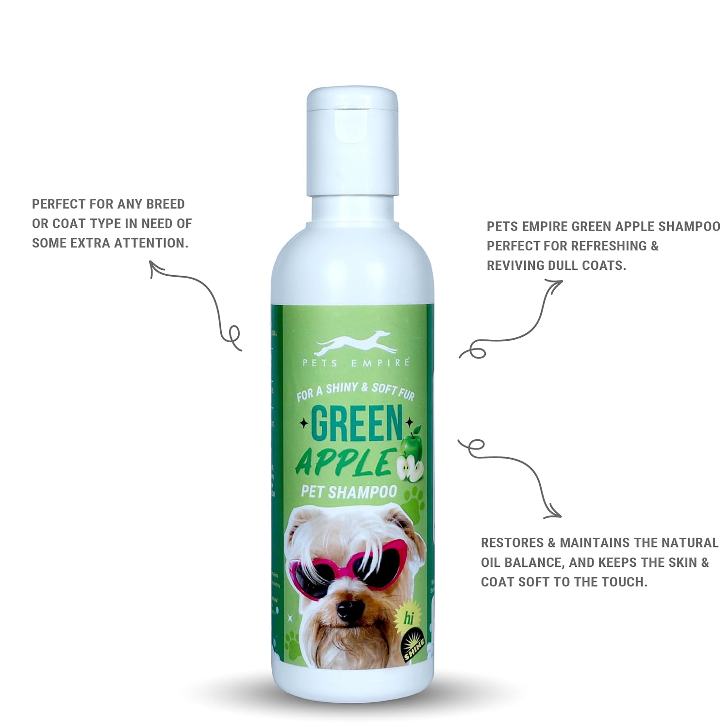 Pets Empire Green Apple Shampoo for Dogs