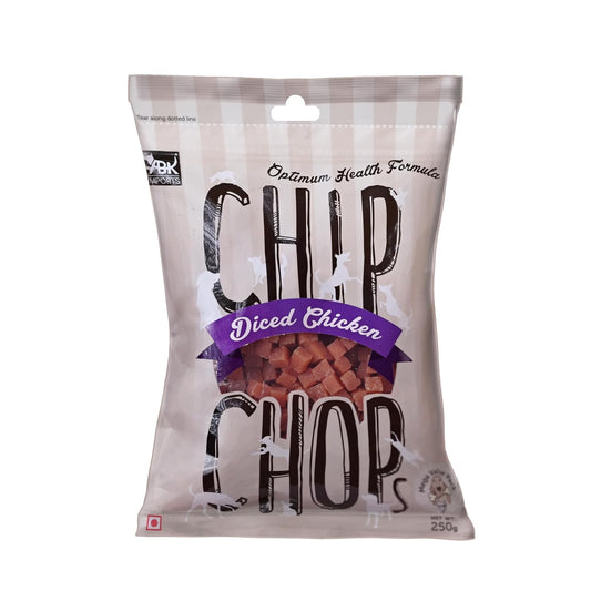 CHIP CHOP DICED CHICKEN DOG TREATS 250g