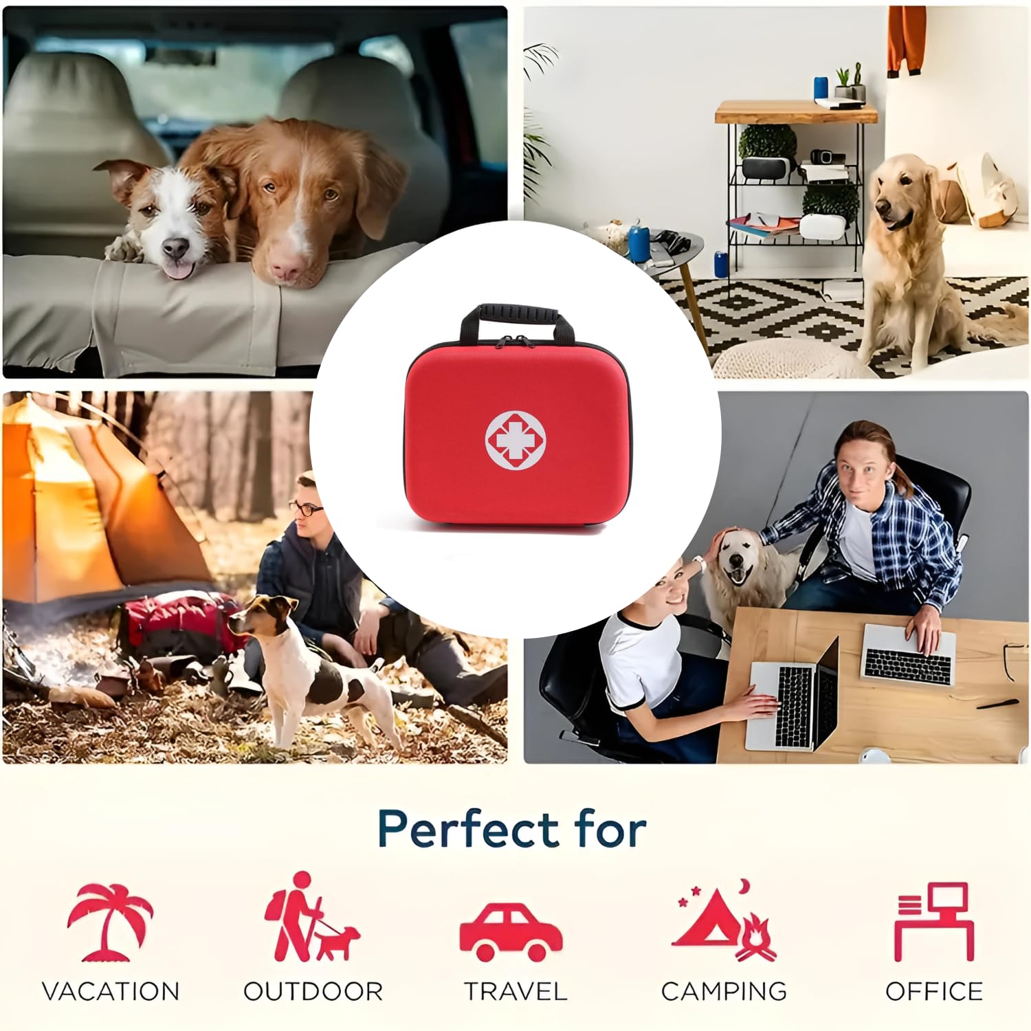 Pets Empire First Aid Kit for Dogs & Cats – Portable Emergency Kit