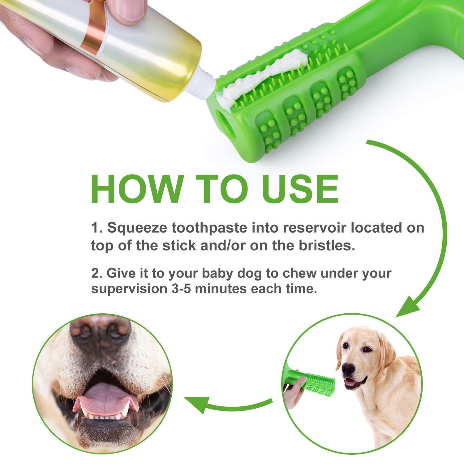 Pets Empire Dog Toothbrush ,Oral Dental Care