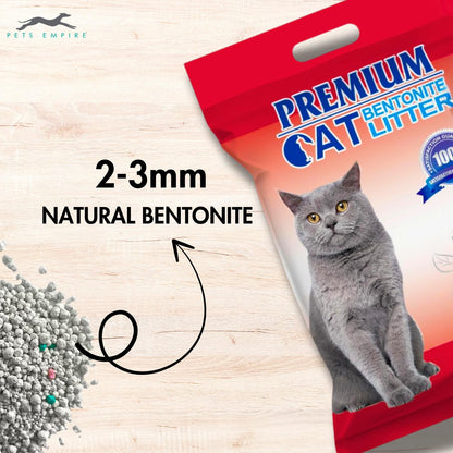 Pets Empire Premium Bentonite Cat Litter Rose Fragrance (5L/4kg)