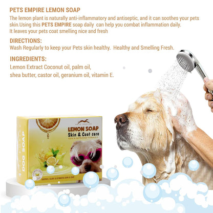 Pets Empire Lemon Soap for Dogs ( Pack of 4)
