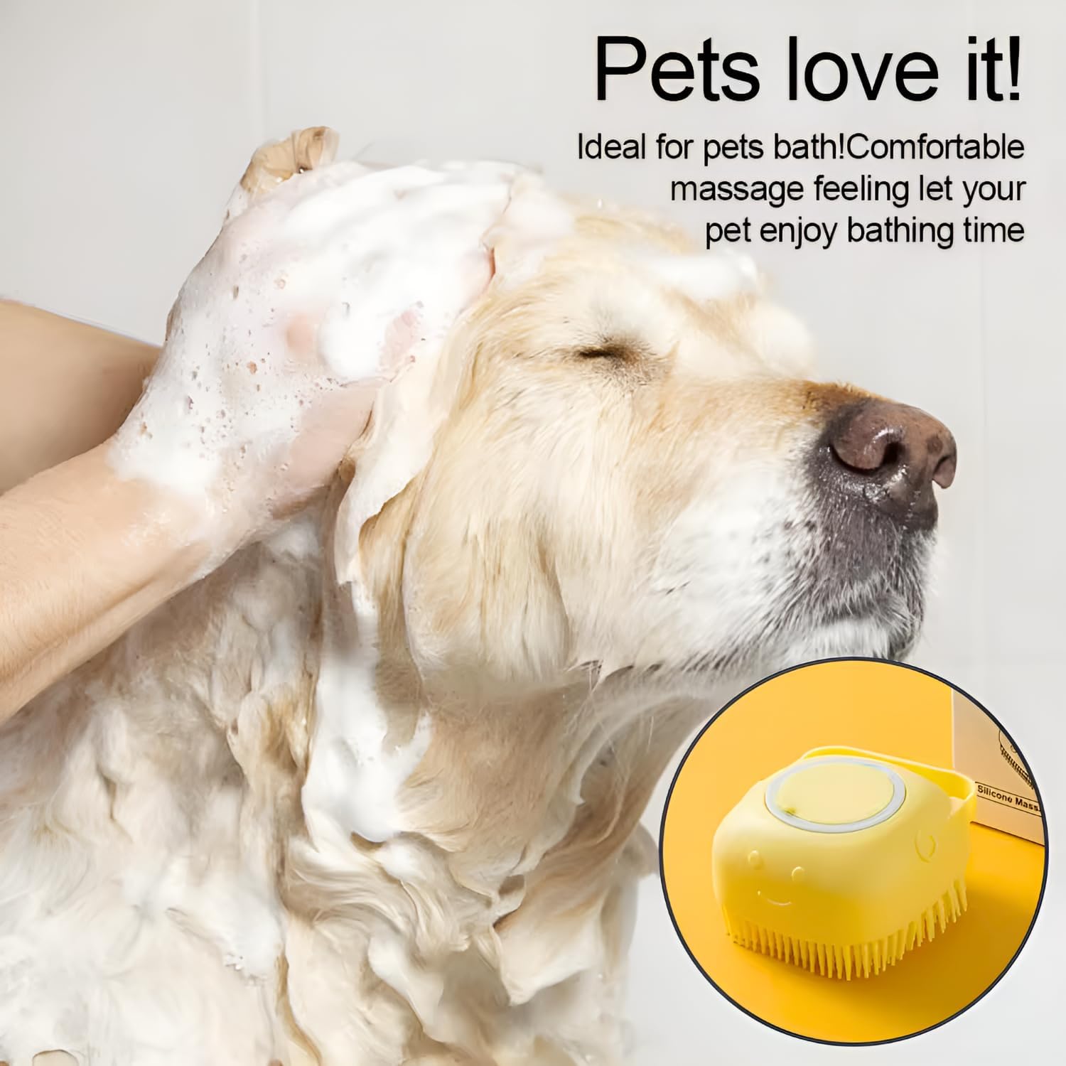Pets Empire 3-in-1 Grooming Brush Set for Dogs & Cats
