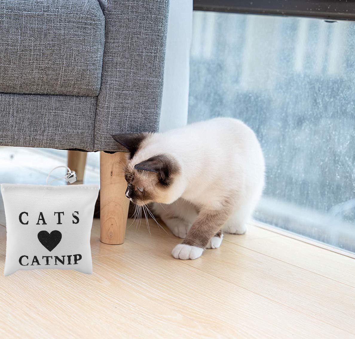 Pets Empire Cats Love Catnip Bag, Toy for Cats and Kitten (Pack of 2)