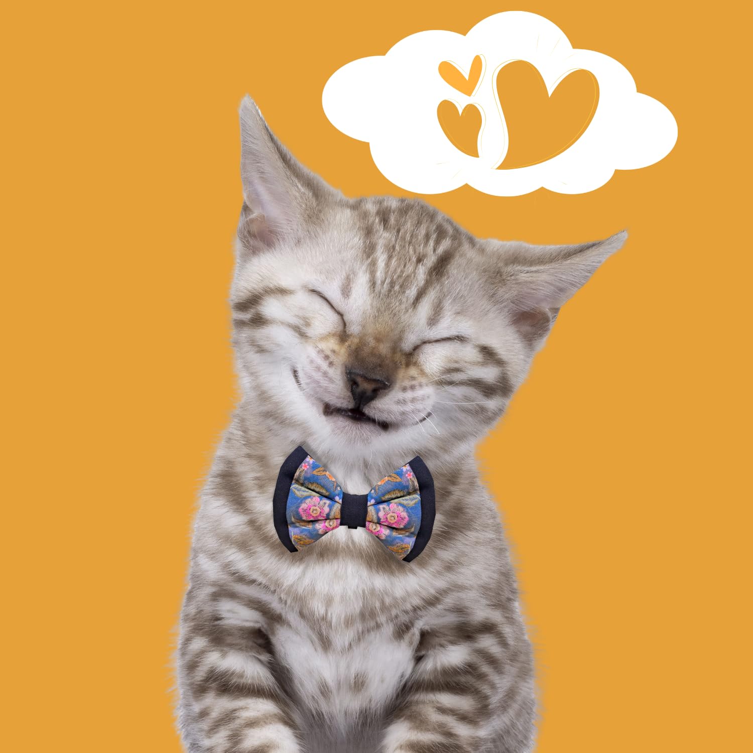 Pets Empire Dog & Cat Double Bow Tie