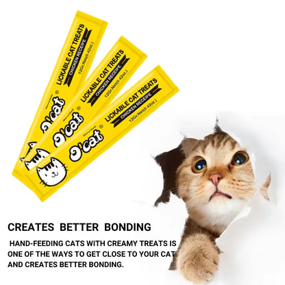 Pets Empire Lickable Cat Treat Made with Real Chicken