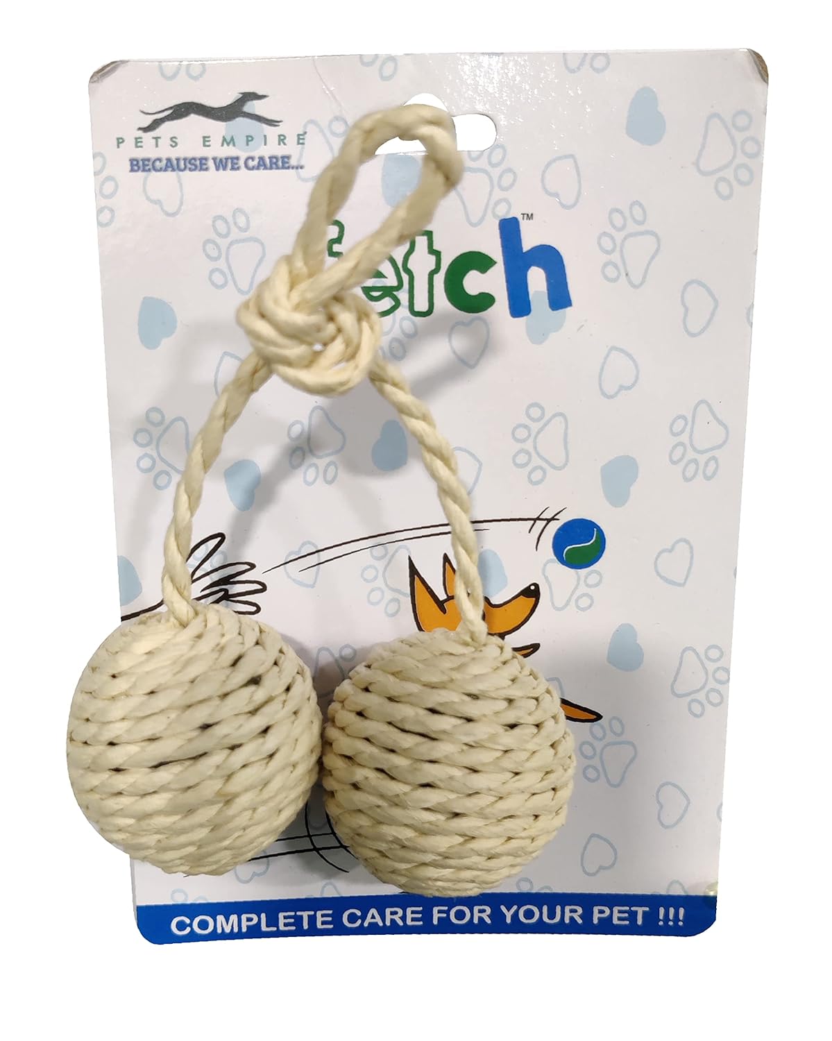 PETS EMPIRE Sisal Hemp Ball Toys