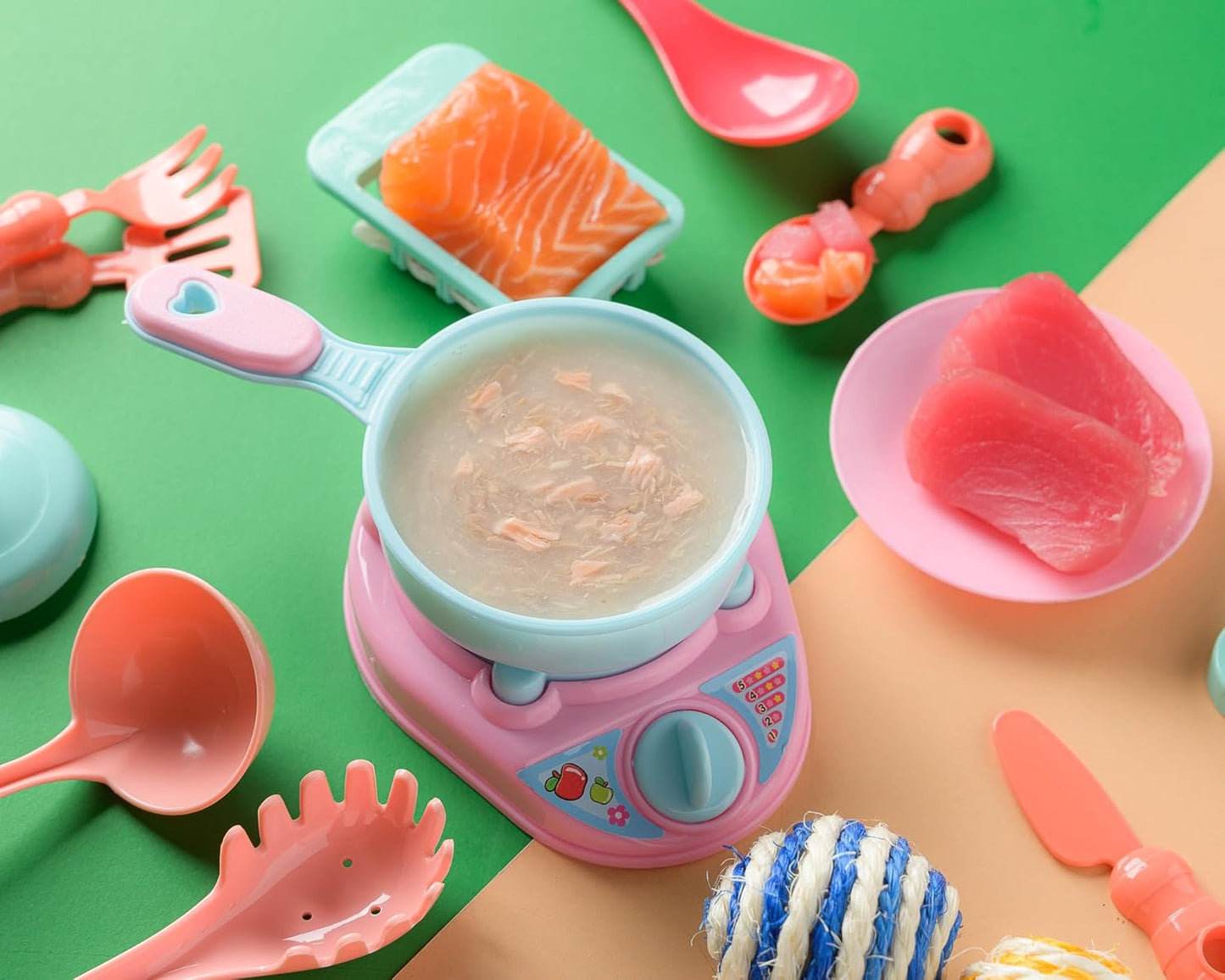 Cat Moochie Creamy Soup/Broths with Tuna and Kanikama (40g)