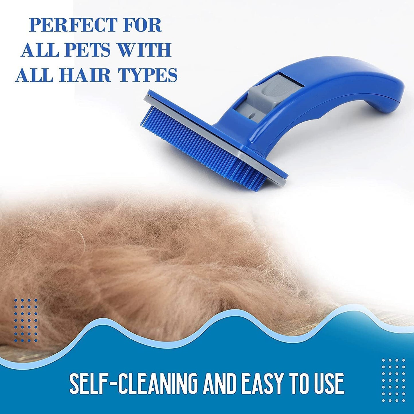 Pets Empire Deshedding Brush for Dogs