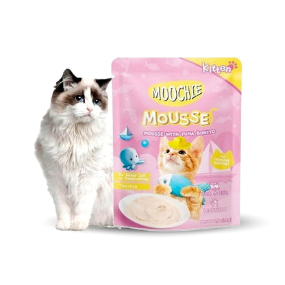 Moochie Mousse with Tuna Bonito for Kitten - 70 gms