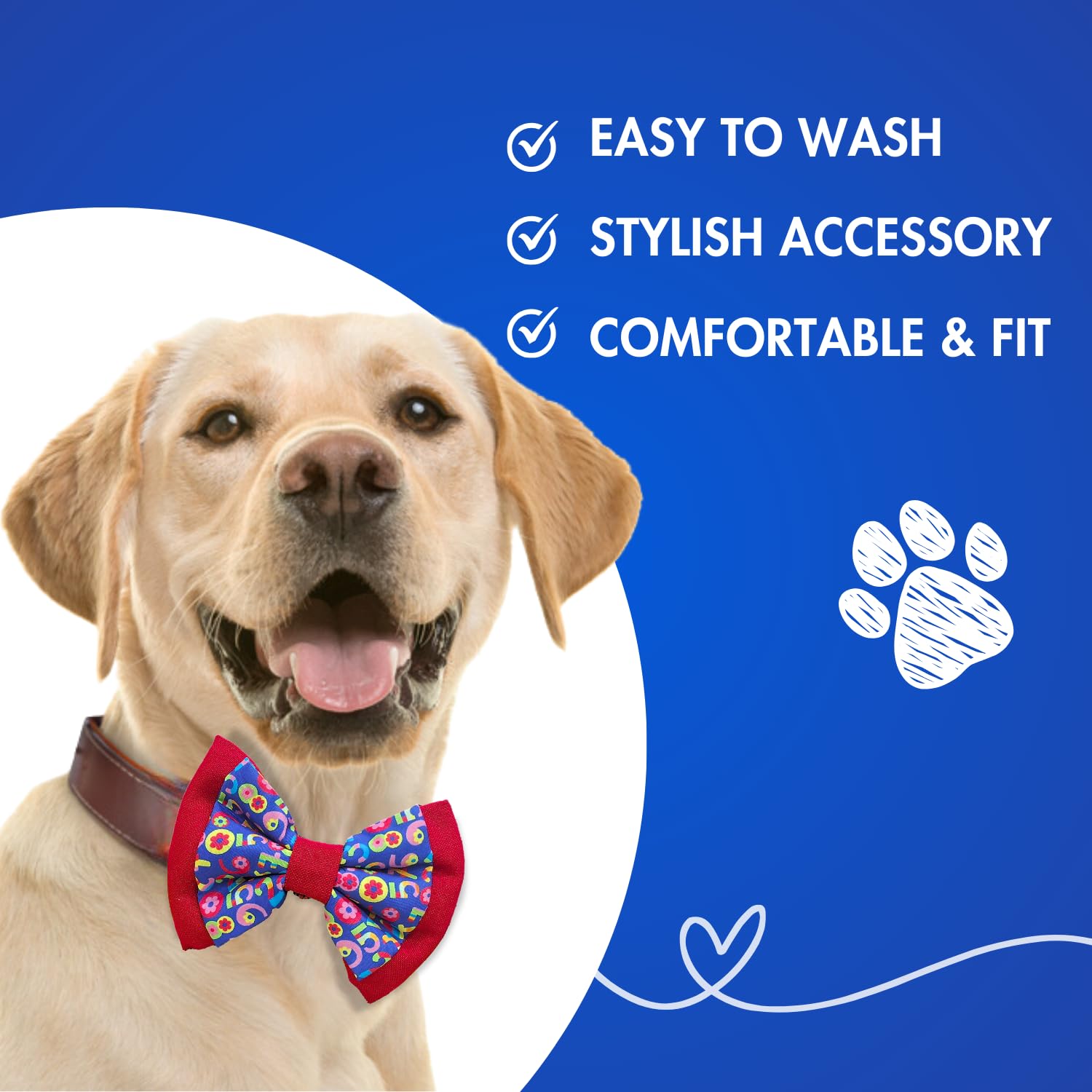 Pets Empire Dog & Cat Double Bow Tie