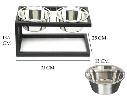 Pets Empire Metal Stand Double Diner