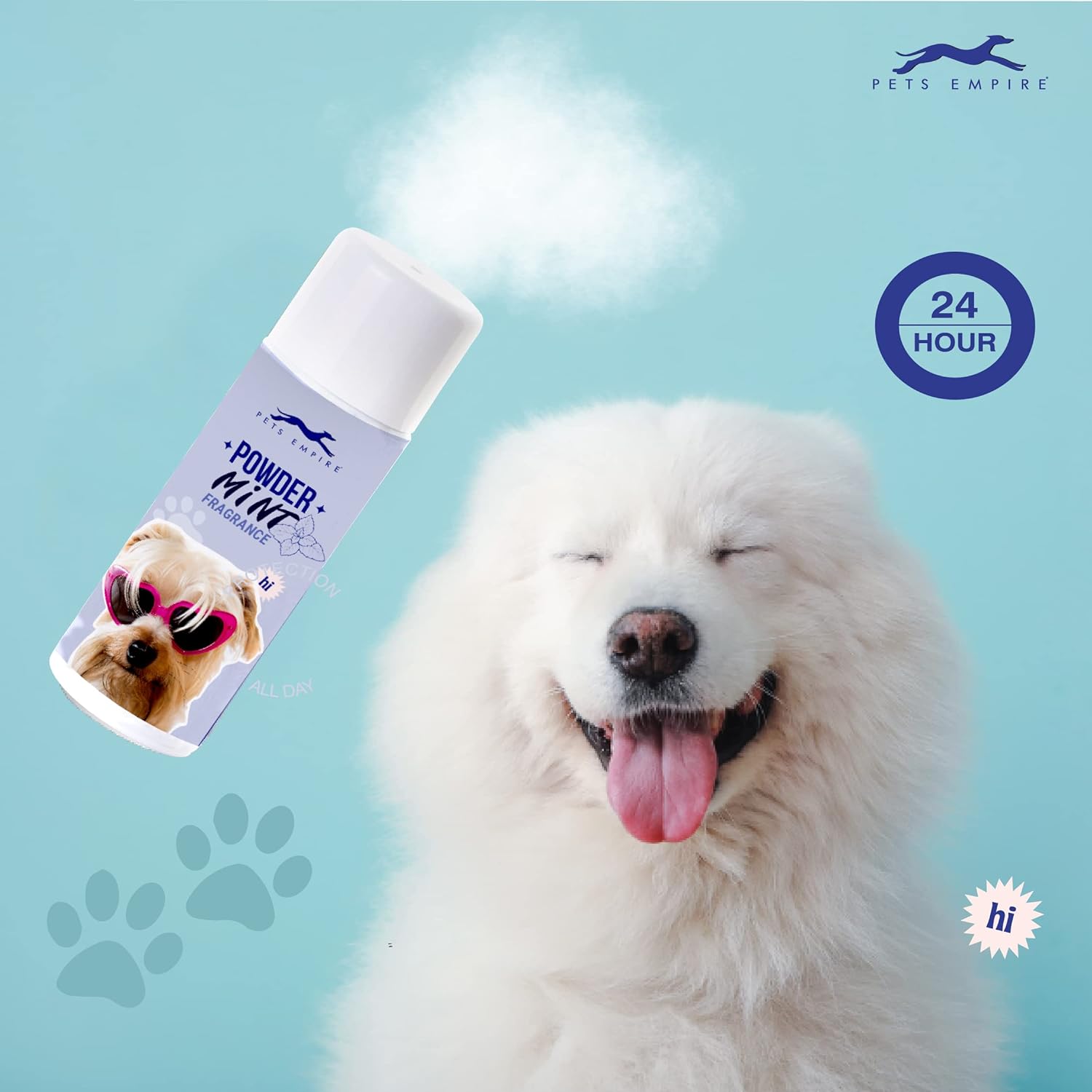 Pets Empire Dog Powder Duo – Anti Tick & Flea + Mint Fresh (Pack of 2)
