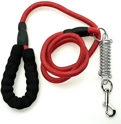 Pets Empire Spring Rope Reflective Leash For Dogs- Color May Vary