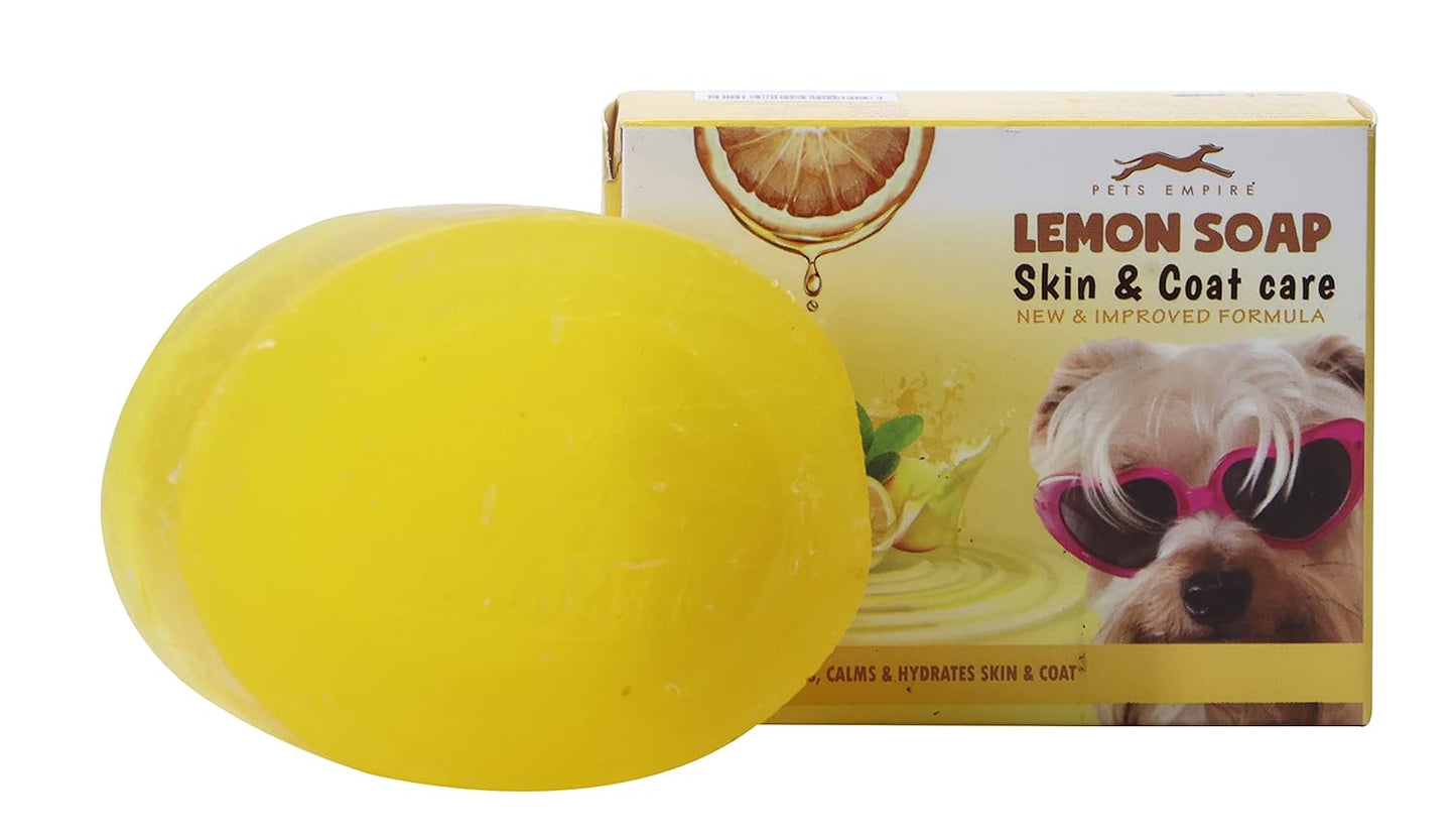 Pets Empire Lemon Soap for Dogs ( Pack of 4)