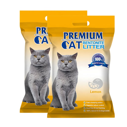 Pets Empire Premium Cat Litter - Lemon Scented