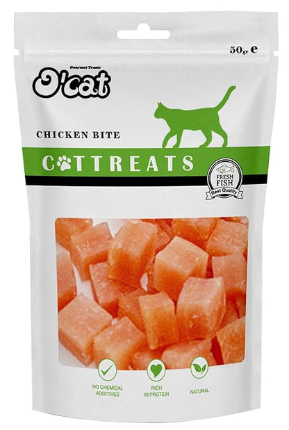 O'Cat Healthy Cat Treat Combo Pack 50g (Pack of 7)
