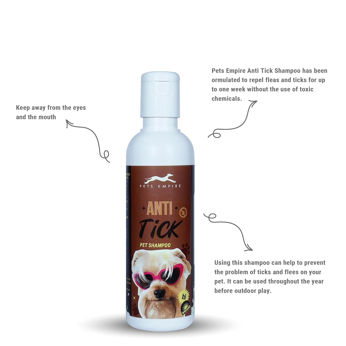 Pets Empire Anti Tick Shampoo for Dogs